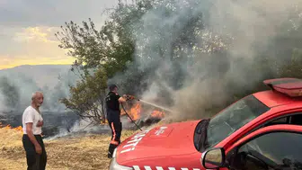 Malatya’da besi tesisi alevlere teslim oldu, itfaiye son anda yetişti