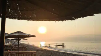 Mersin’de bunaltan hava Vatandaş çareyi sabah sporunda buldu