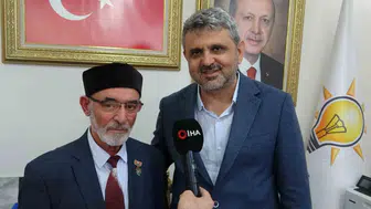 Şehit babasının Erdoğan'a şiir okuma hayali Ankara'da gerçekleşti