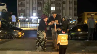 Aksaray yolunda makas dehşeti Bir sürücü hastanelik oldu