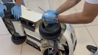 Samsun polisi oyuncak araca saklanan uyuşturucuyu yakaladı