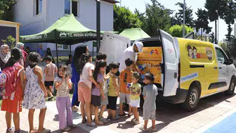 Mersin sıcağında belediyeden 163 bin bardaklık serinletici destek