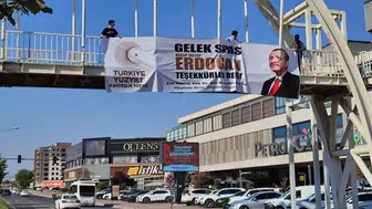 Batman sokakları Terörsüz Türkiye sloganıyla donatıldı