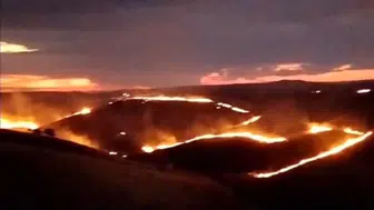 Çankırı'da alevler Dedeköy'ü sardı