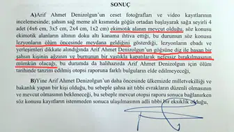 Bakanın ölümünde 10 yıl sonra şok rapor Göğüste 4 ayrı morluk