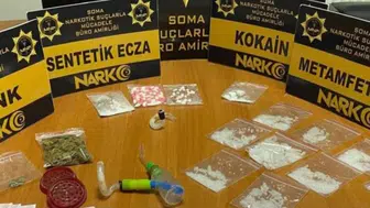 Manisa polisi zehir tacirlerine darbe vurdu