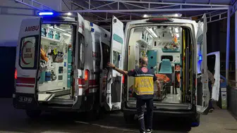 Siverek trafiğinde dehşet anları