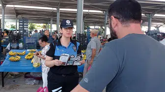 Niğde’de polisten dolandırıcılara karşı vatandaşa yakın markaj