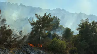 Antalya’da iki farklı noktada orman yangını paniği