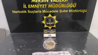 Mersin'de uyuşturucu baskını Bir kişi gözaltında