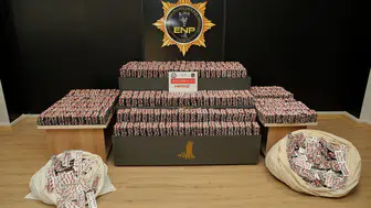 Eskişehir'de polis baskınında devasa uyuşturucu zulası ortaya çıkarıldı