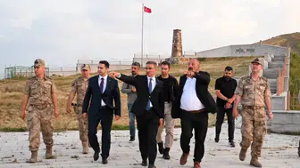 Vali Baruş Şenkaya’da yatırımları ve esnafın taleplerini yerinde inceledi