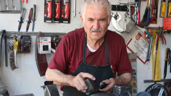 Vanlı ustanın 59 yıllık çark mesaisi