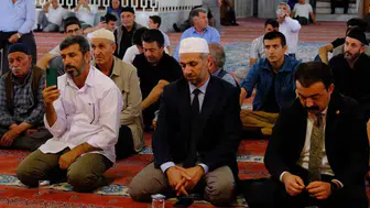 Van'da ezan okuma yarışmasında bölge finali heyecanı yaşandı