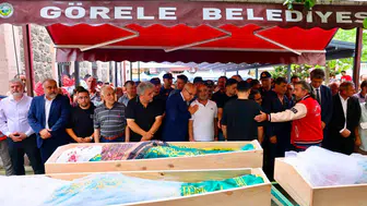 Giresun’da dere felaketi sonrası üç kişilik aile toprağa verildi