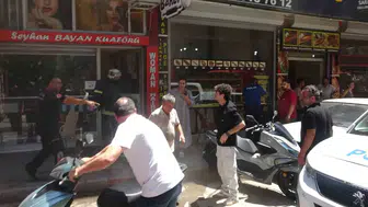 Antalya’da kuaför dükkanında kaynak faciası