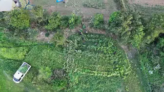 Samsun’da uyuşturucu operasyonu havadan görüntülendi