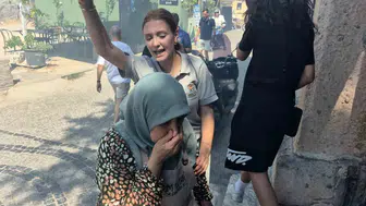 Odunpazarı'ndaki tarihi binada yangın paniği yaşandı