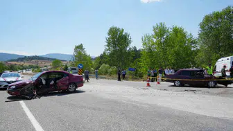 Kastamonu yolunda feci kaza 1 kişi hayatını kaybetti