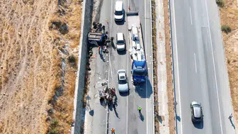 Aydın'da traktör-tır çarpışması 1 ölü, sürücü tutuklandı