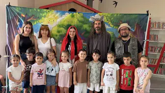 Aydınlı çocuklar masalların dünyasında buluştu