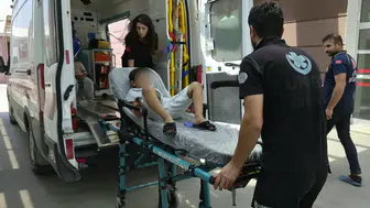 Adıyaman'da otomobil bisiklete çarptı, iki kardeş yaralandı