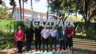 Gazi Park yeni yüzüyle açıldı, kafe restoran hizmette