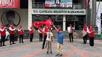 Başkentte 30 Ağustos coşkusu: Çankaya sokakları marşlarla yankılandı