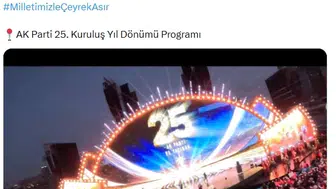Emine Erdoğan AK Parti’nin çeyrek asrını kutladı