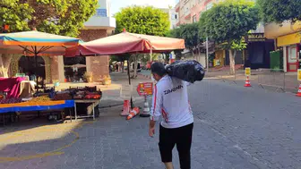 Alanya kıyılarında oltaya 20 kiloluk dev kuzu balığı takıldı