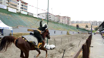Gaziantep geleneksel spor tutkunlarını ağırladı