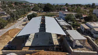 Pınarlıbelen’in Çehresi Değişiyor Pazaryeri ve Sosyal Tesis Yüzde 75’te