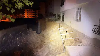 Bitişikteki kazı 5 katlı binayı kaydırdı, 12 daire boşaltıldı
