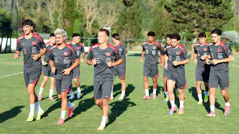 U20 Milli Takımı İtalya yolculuğu için Riva’da kampa girdi