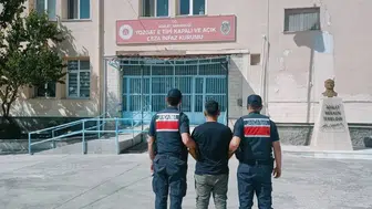 Jandarma 9 yıllık firariyi hayvan hırsızlığı suçundan yakaladı