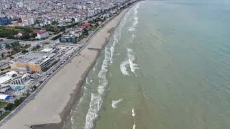 Samsun sahillerinde hafta sonu denize girmek yasaklandı