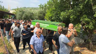 Akıntıya kapılan lise öğrencisi Kerem Can son yolculuğuna uğurlandı