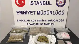 Bağcılar’da bir iş yerinde uyuşturucu baskını