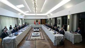 Erdoğan Ahlat'ta Kabine'yi topladı Terörsüz Türkiye'ye 467 'evet' güç verdi