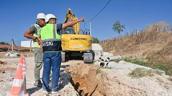 Yenişehir'de 5 mahalleye modern altyapı 7 bin 600 metrelik hat tamamlandı