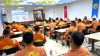 Hükümlüler orman teşkilatında iş başı yaptı, yangın eğitimi aldı
