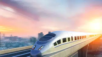 Tren değil sanki uçak: Manyetik canavar 5 saniyede rekor hıza ulaştı