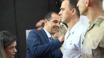 Iğdır'da jandarmada terfi töreni Vali Taşolar rütbeleri takdim etti