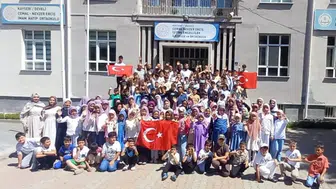Develi’deki Kur’an kursunda öğrenciler Veda Hutbesi okudu