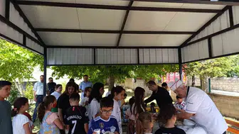 Emirdağ’da çocukların yaz kursu eğlenceyle bitti