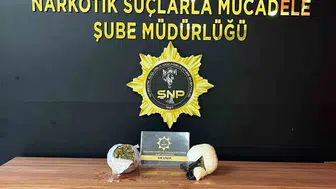 Haliliye'de narkotik baskını Araçtan 1,5 kilo skunk çıktı