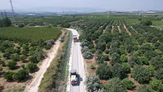 Mersin'de çiftçinin tarlaya ulaşımı artık çok daha kolay
