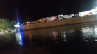 Elazığ Pertek seferinde korkutan feribot arızası