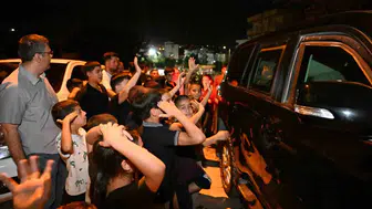 Cizre sokaklarında emniyet müdürü ile çocukların samimi karşılaşması