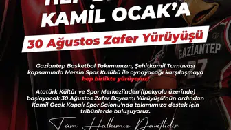 Başkan Yılmaz’dan, Gaziantep Basketbol’a destek daveti